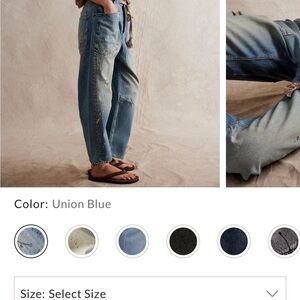 Free People, We the Free, Barrel Jean, size 30